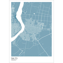 Load image into Gallery viewer, Map of Salto, Uruguay
