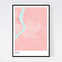 Load image into Gallery viewer, Salto City Map Print
