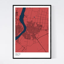 Load image into Gallery viewer, Salto City Map Print