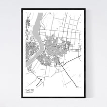Load image into Gallery viewer, Salto City Map Print