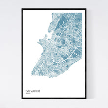 Load image into Gallery viewer, Salvador City Map Print