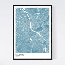 Load image into Gallery viewer, Salzburg City Map Print