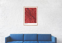 Load image into Gallery viewer, Map of Salzburg, Austria