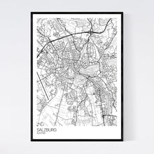 Load image into Gallery viewer, Salzburg City Map Print