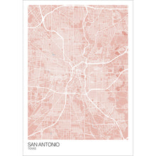 Load image into Gallery viewer, Map of San Antonio, Texas