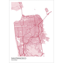 Load image into Gallery viewer, Map of San Francisco, California