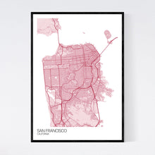 Load image into Gallery viewer, Map of San Francisco, California