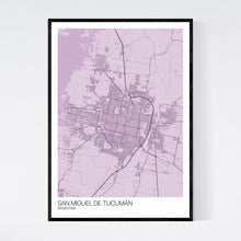 Load image into Gallery viewer, San Miguel de Tucumán City Map Print