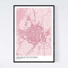 Load image into Gallery viewer, San Miguel de Tucumán City Map Print