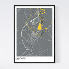 Load image into Gallery viewer, Sandwich Town Map Print