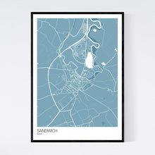 Load image into Gallery viewer, Sandwich Town Map Print