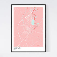 Load image into Gallery viewer, Sandwich Town Map Print