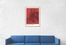 Load image into Gallery viewer, Map of Santa Cruz de la Sierra, Bolivia
