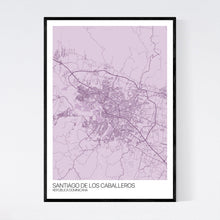 Load image into Gallery viewer, Map of Santiago De Los Caballeros, República Dominicana