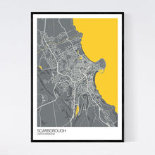 Load image into Gallery viewer, Scarborough City Map Print