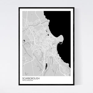 Map of Scarborough, United Kingdom