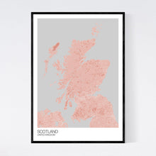 Load image into Gallery viewer, Scotland Country Map Print