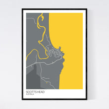 Load image into Gallery viewer, Scotts Head Town Map Print