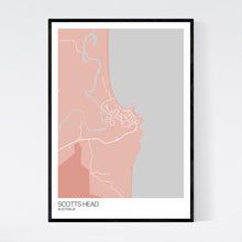 Load image into Gallery viewer, Scotts Head Town Map Print