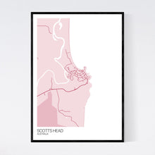 Load image into Gallery viewer, Scotts Head Town Map Print