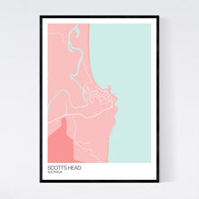 Load image into Gallery viewer, Scotts Head Town Map Print