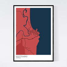 Load image into Gallery viewer, Scotts Head Town Map Print