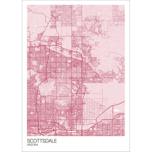 Map of Scottsdale, Arizona
