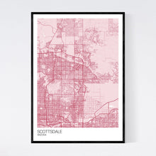 Load image into Gallery viewer, Map of Scottsdale, Arizona