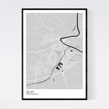 Load image into Gallery viewer, Selby City Map Print