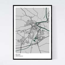 Load image into Gallery viewer, Selby City Map Print