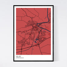 Load image into Gallery viewer, Map of Selby, United Kingdom