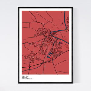 Map of Selby, United Kingdom
