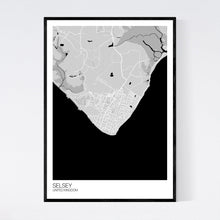 Load image into Gallery viewer, Selsey Town Map Print