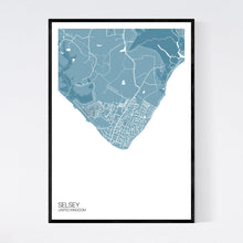 Load image into Gallery viewer, Selsey Town Map Print
