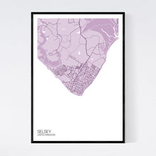 Load image into Gallery viewer, Selsey Town Map Print