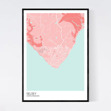Load image into Gallery viewer, Selsey Town Map Print