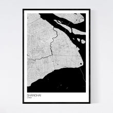 Load image into Gallery viewer, Shanghai City Map Print