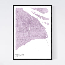 Load image into Gallery viewer, Shanghai City Map Print