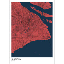 Load image into Gallery viewer, Map of Shanghai, China