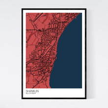 Load image into Gallery viewer, Shanklin Town Map Print