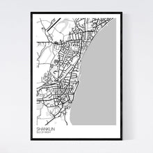 Load image into Gallery viewer, Shanklin Town Map Print
