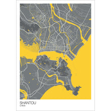 Load image into Gallery viewer, Map of Shantou, China