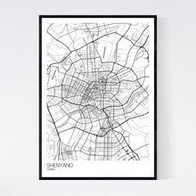 Load image into Gallery viewer, Shenyang City Map Print