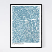 Load image into Gallery viewer, Shepherds Bush Neighbourhood Map Print