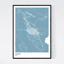 Load image into Gallery viewer, Shiraz City Map Print