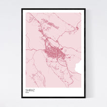 Load image into Gallery viewer, Shiraz City Map Print