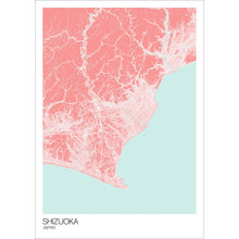 Load image into Gallery viewer, Map of Shizuoka, Japan