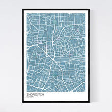 Load image into Gallery viewer, Shoreditch Neighbourhood Map Print
