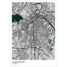Load image into Gallery viewer, Map of Shreveport, Louisiana