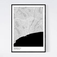 Load image into Gallery viewer, Map of Sidmouth, United Kingdom